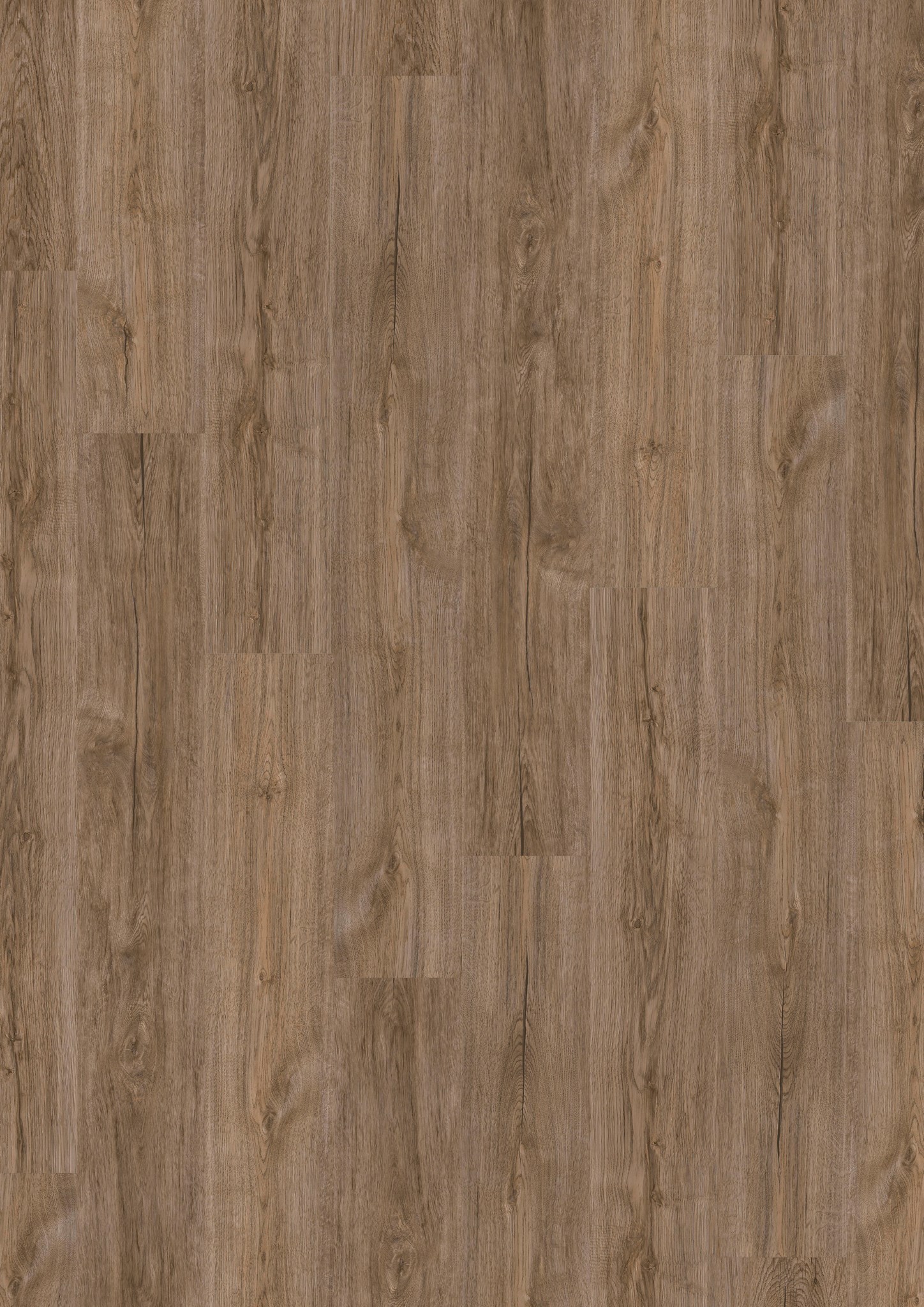 Afbeelding van LVT Design 555 DB 5204 Brown Cracked Oak 1219x177x2,5mm 3,25m2