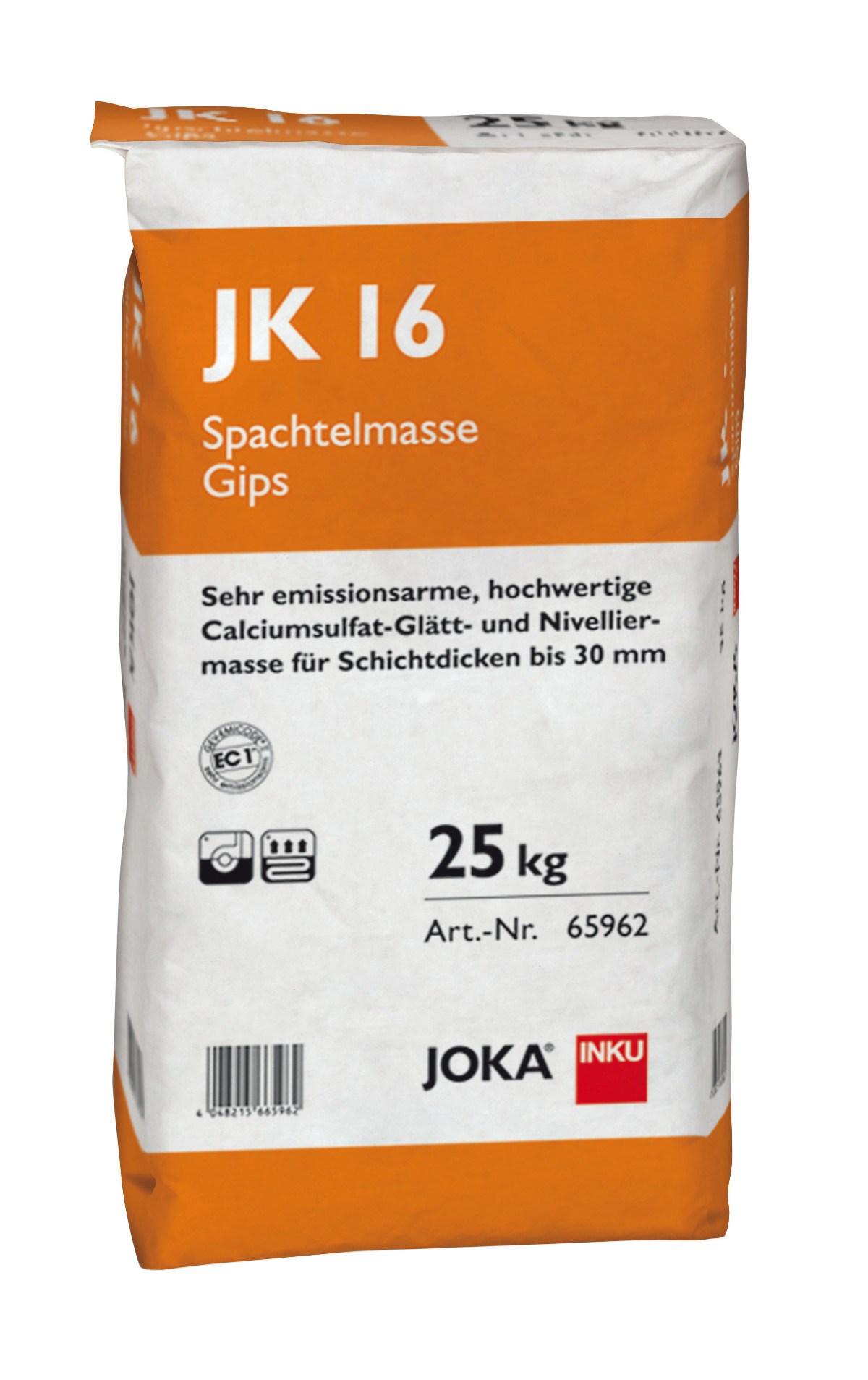 Afbeelding van JOKA JK16 Egalisatie Gips zak à 25 Kg #66754