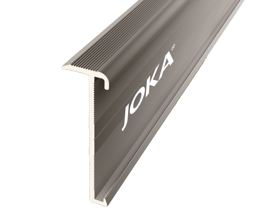 Afbeelding van Trapprofiel 3mm Kuberit 845 Edelstaal mat 300cm