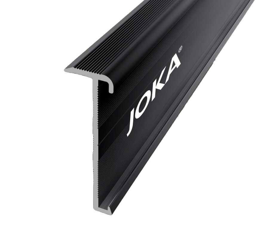 Afbeelding van Trapprofiel 3mm Kuberit 845 Zwart (RAL9005) 300cm